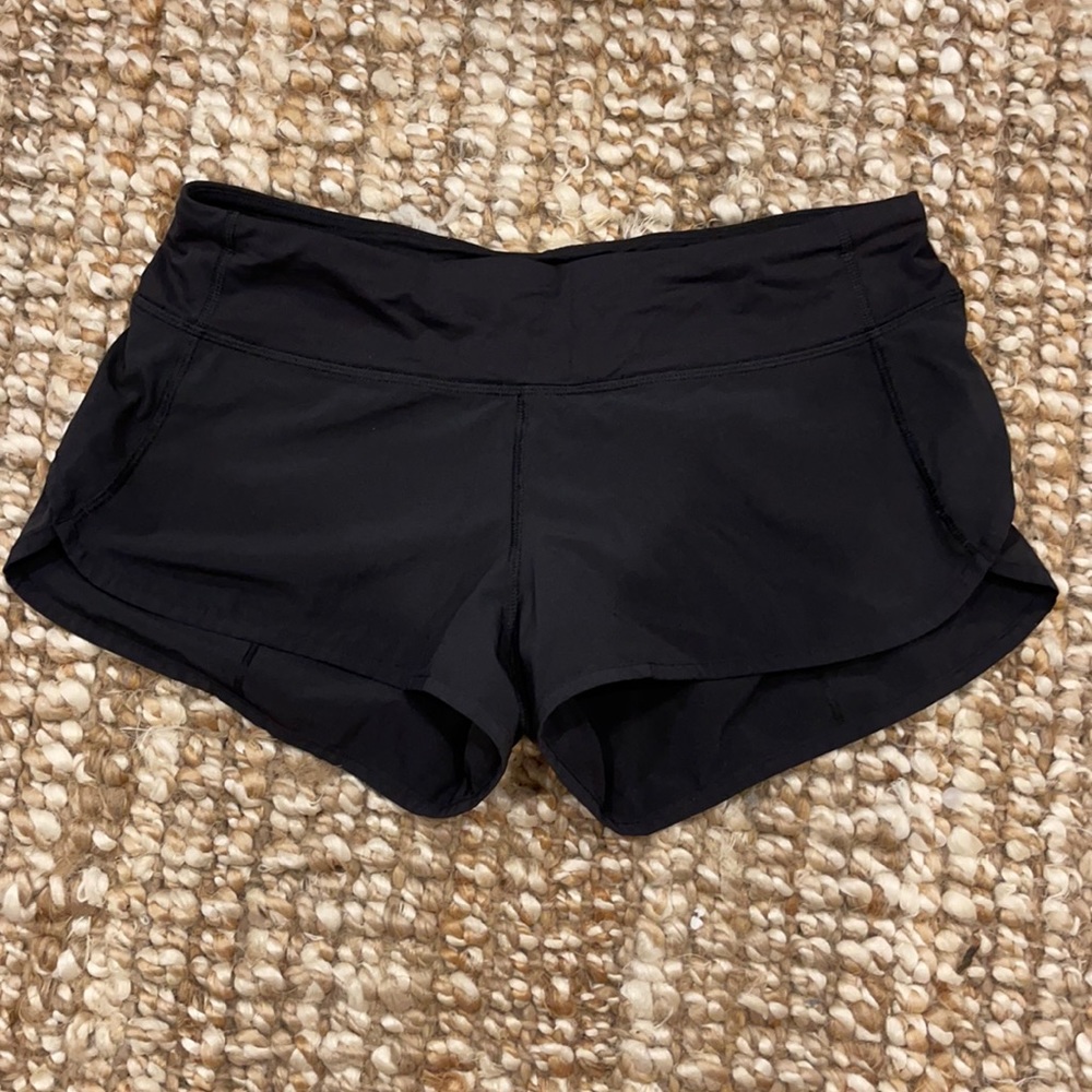 Lululemon Black Speed Up Short